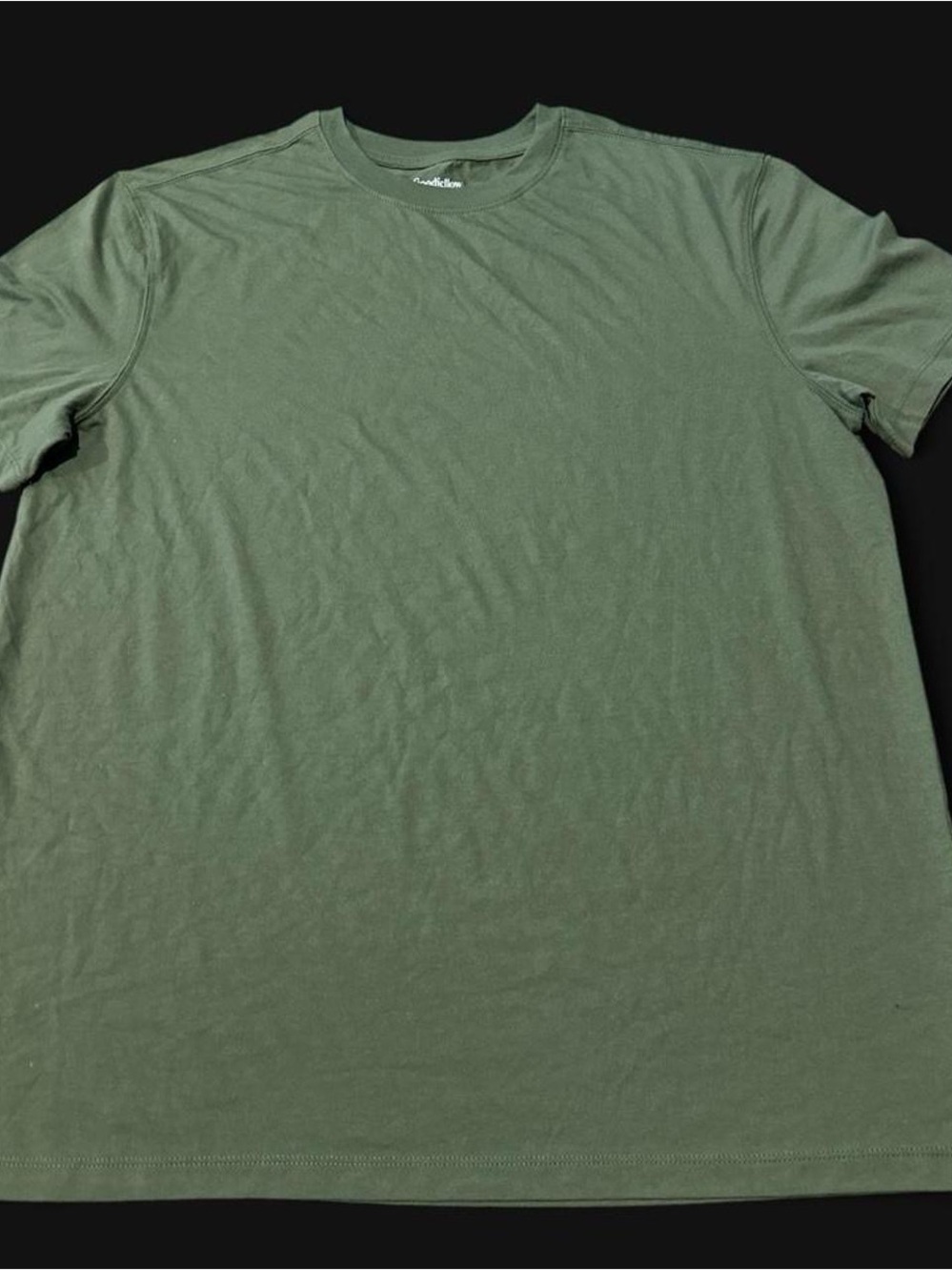 Goodfellow & Co Olive Green Short Sleeve Crew Tee